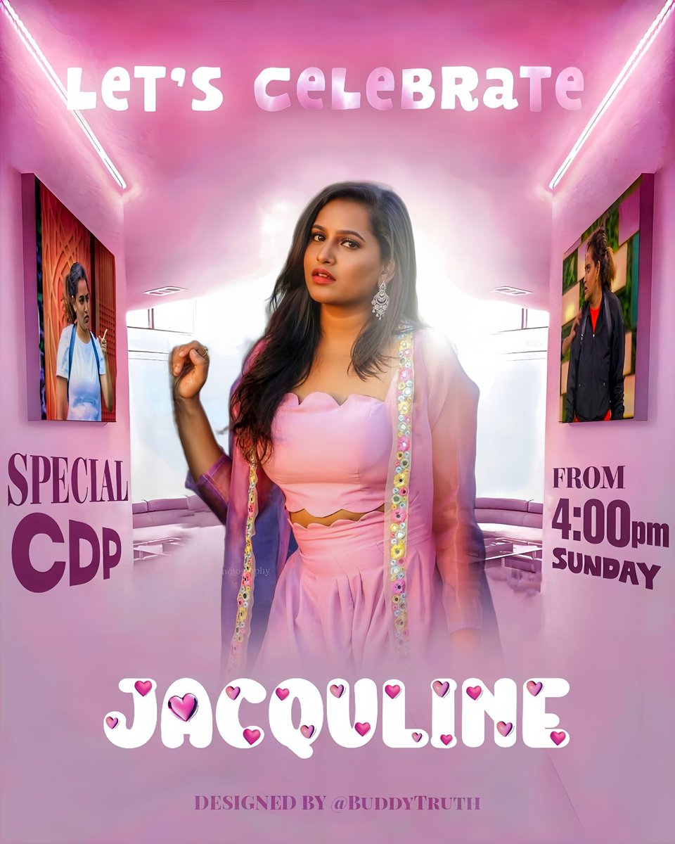 The special CDP for our queen 👑 
All are invited for release of Common CDP trending from 4.00 today to welcome <a href="/jackline_lydia/">Jacquline🎉🎉🎉🎉</a> for Jack nation space ❤️❤️ starting at 6.00 
PC: <a href="/BuddyTruth/">Harry Moon 🌙 | Sub for Buddy</a>