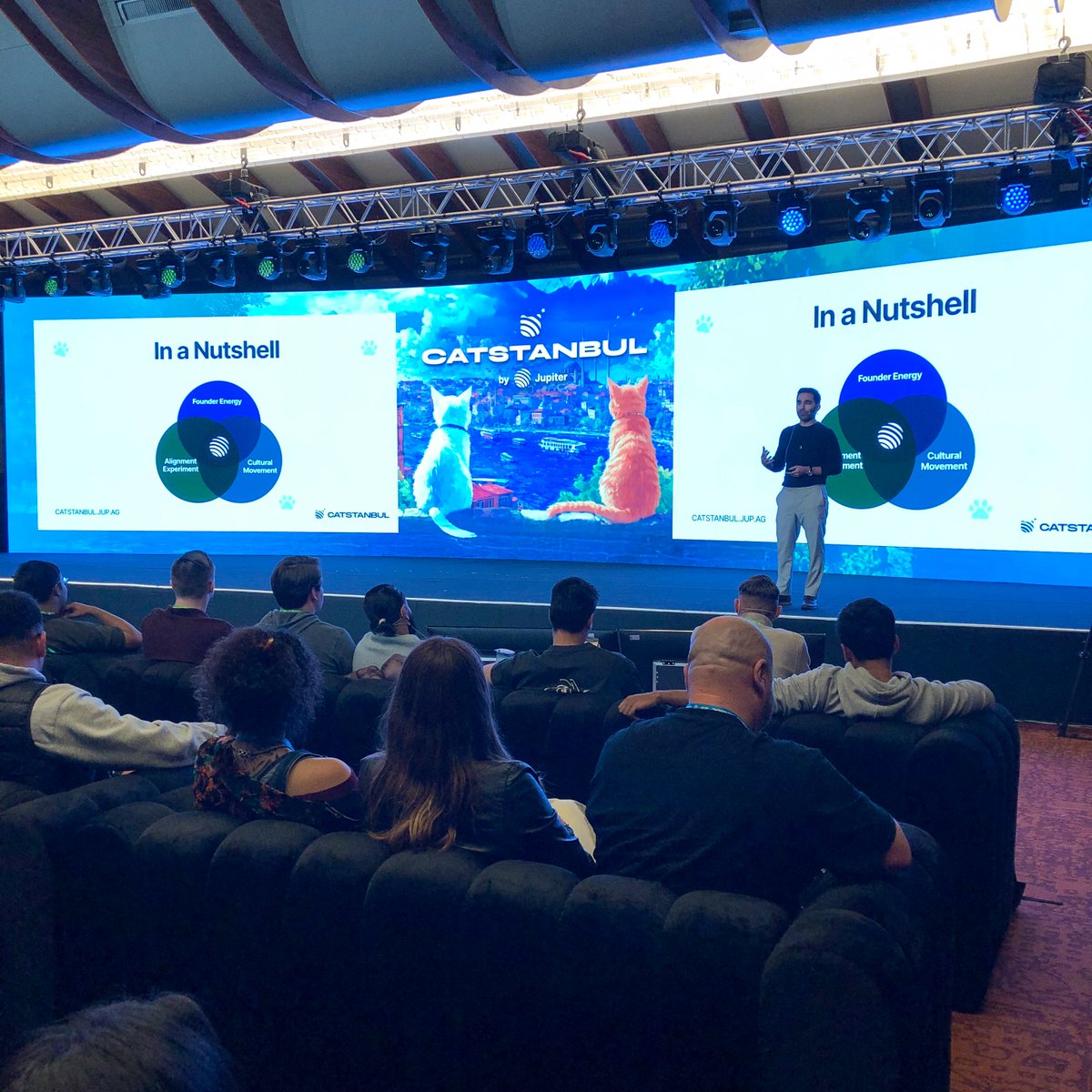tbc_munich's tweet photo. What a start into the new year! 
Two days ago our Team arrived at Catstanbul by Jupiter in Istanbul. Now half of it is already over. 
We enjoyed thoughtful conversations and cant wait for more to come!

#TUMBlockchain #TUMBlockchainClub #Istanbul #catstanbul2025 #catstanbul https://t.co/7S6HxUS7ON