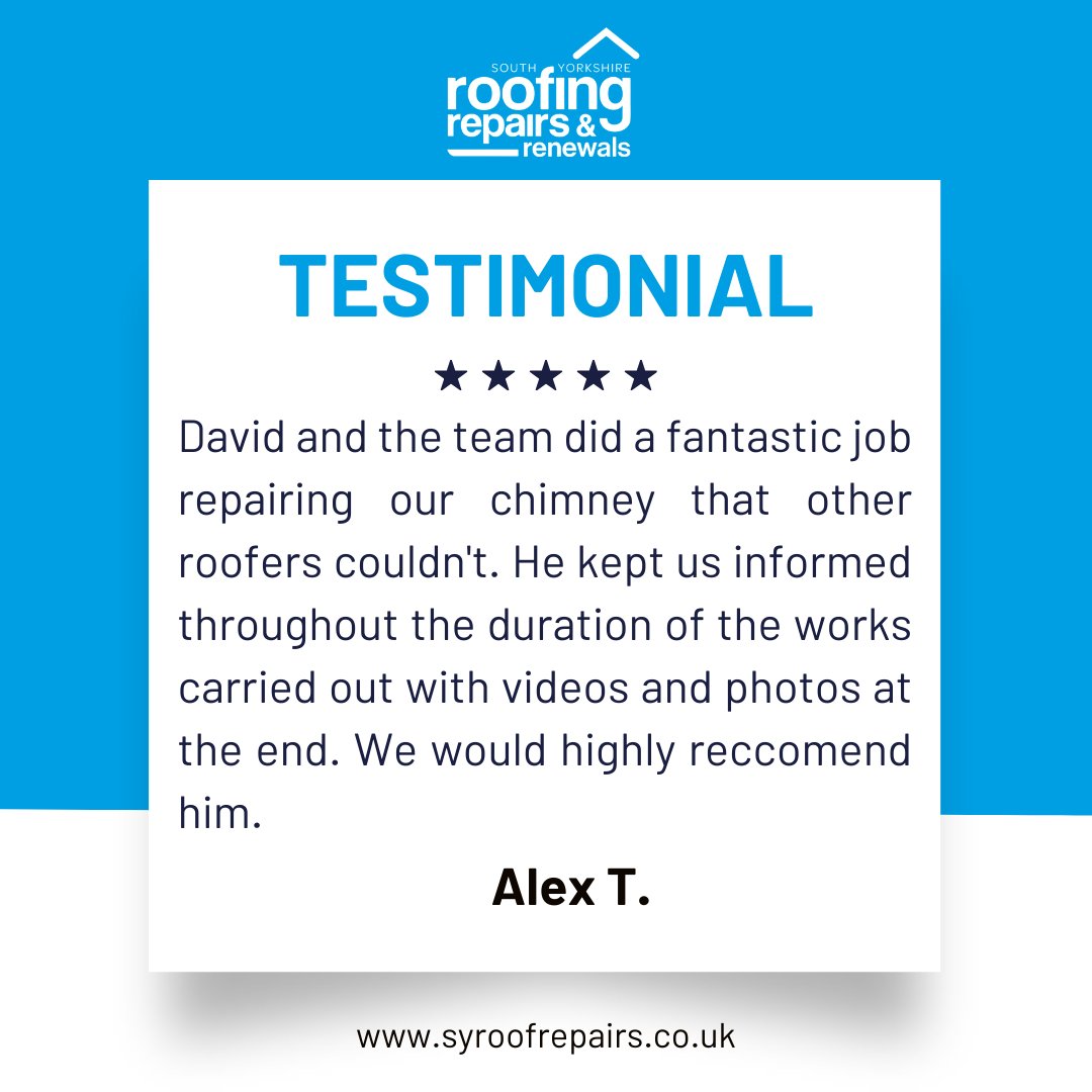 syroofrepairs's tweet image. Thank you, Alex! 

We’re glad we could help and keep you informed throughout. 🙌🏼 

#chimneyrepairs #professionalservice #satisfiedclient