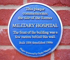 ColCivicSociety's tweet image. #OnThisDay - 26 January 2012, two #BluePlaques 
were unveiled in #Colchester marking the sites of the former Military Hospital and Sobraon Barracks.

Both  feature on our online #ColchesterPlaqueTrails  where you can learn more about the sites.

More:

placecheck.info/colchesterplaq…