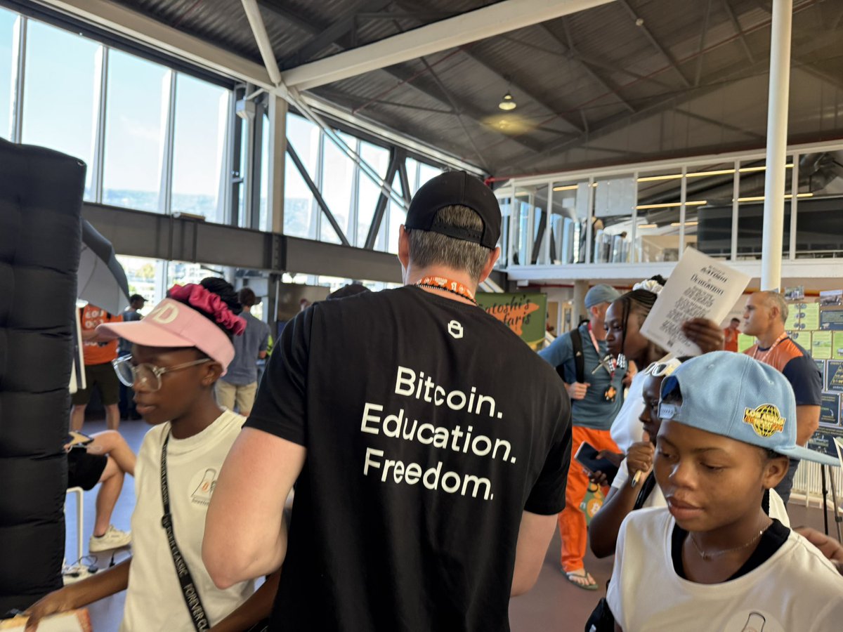 The Adopting Bitcoin Cape Town 2025 just concluded. My highlights:

-South Africa in my eyes is the real Bitcoin Country. It’s a unique blend of a failed state where public goods are increasingly provided by private institutions, and super high human capital; SAers simply don’t