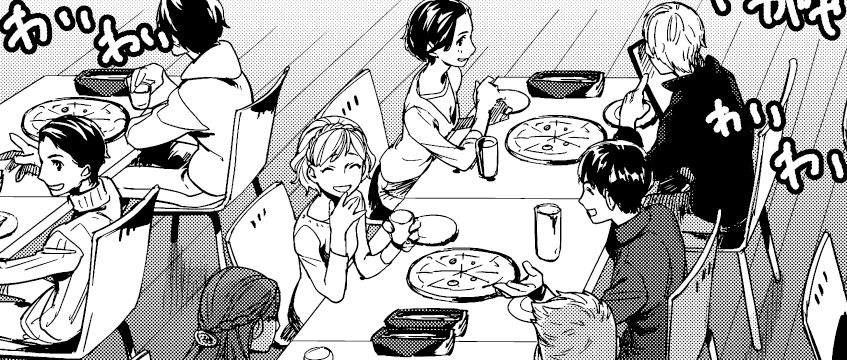 やたら頑張ってモブを描いているといえばこの辺の本である 