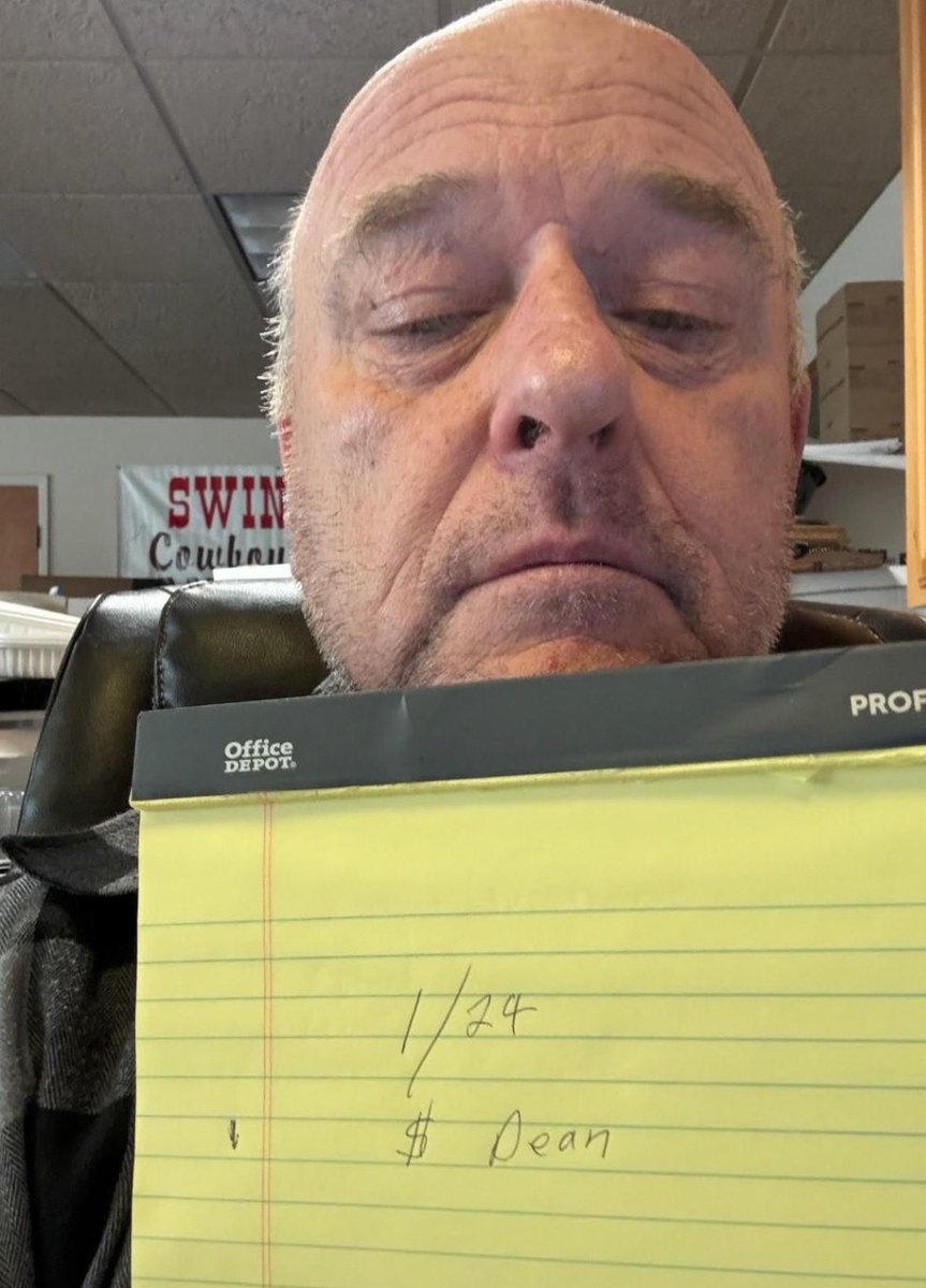 <a href="/deanjnorris/">Dean Norris</a> this got us good