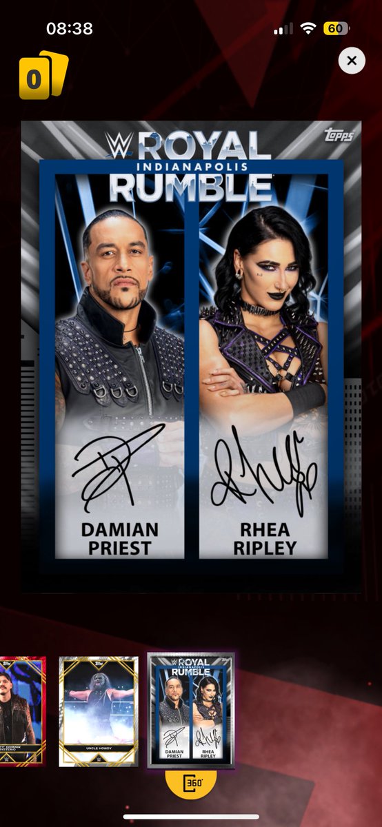 L4W73's tweet image. Got a Dupe if anyone wants to trade #wwetoppsslam #toppsslam