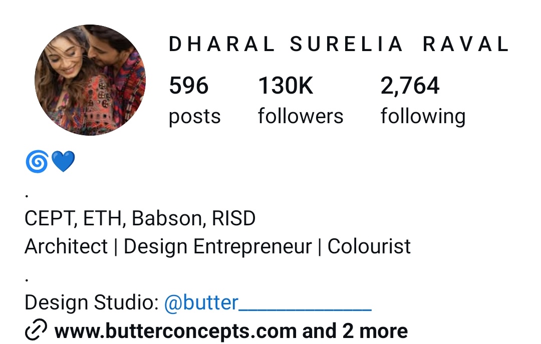 "Dharal Surelia Raval" 🥹💙