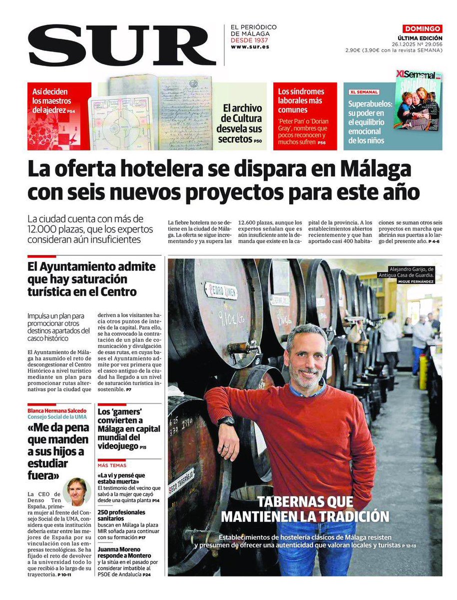 MahosMlg's tweet photo. Hoy en @diariosur, algunas de las tabernas más emblemáticas de Málaga nos muestran su historia y tradición. #orgullososdeserhosteleros 
- @acasadeguardia 
- #Orellana 
-  @BQuitapenas 
-  @LaCampanaMalaga 

https://t.co/EsEfwLh31J https://t.co/Ac4BwlEdWf