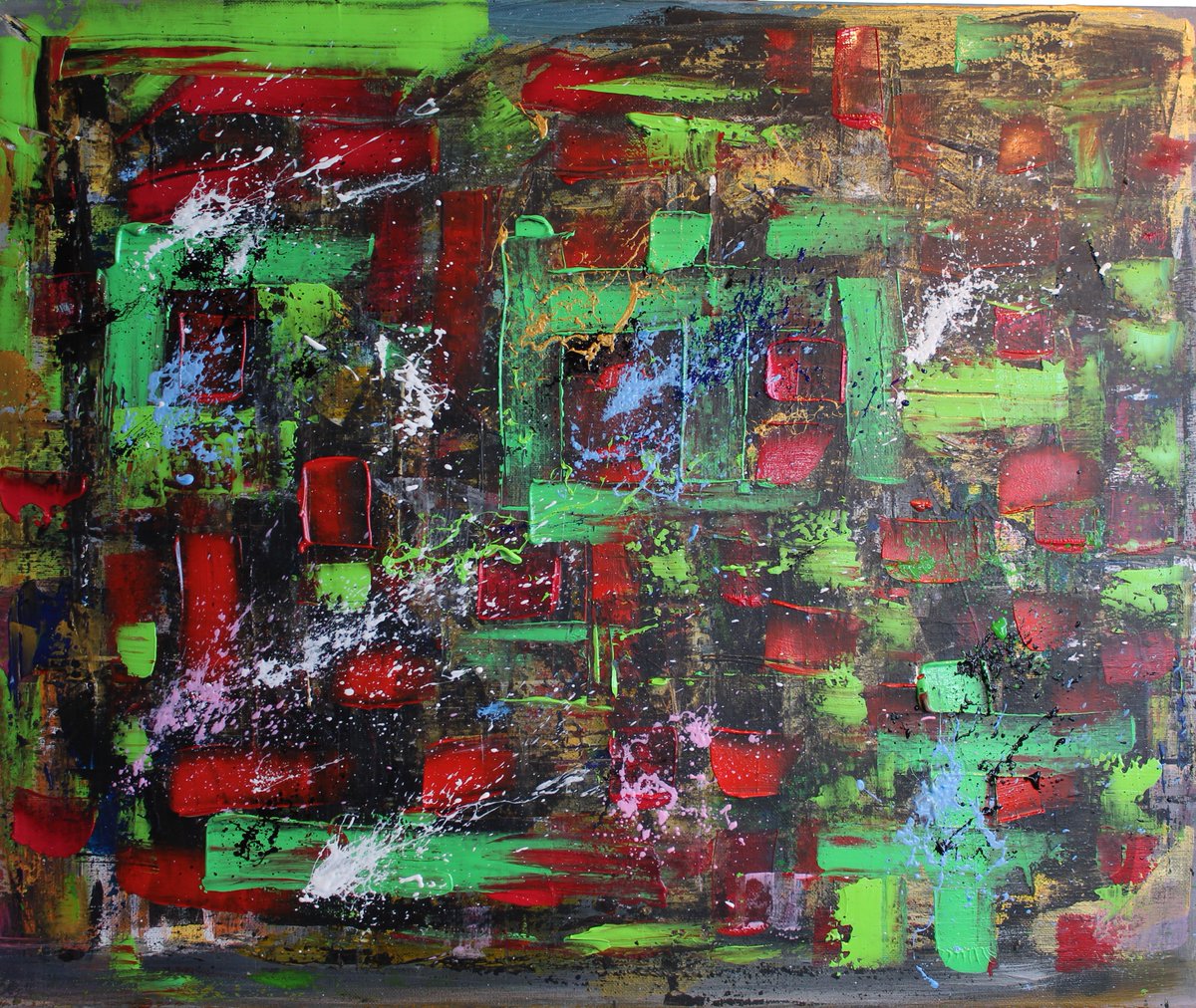 J_jjpark's tweet photo. New Painting #greendoor #Abstract https://t.co/YqdpUTaxx6