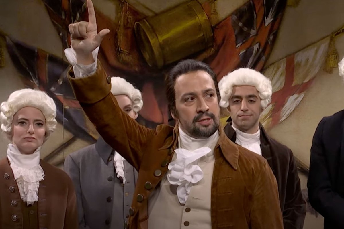 WhatsOnStage's tweet photo. Lin-Manuel Miranda returns to the role of Alexander Hamilton – with a twist https://t.co/q7ePb3nTC0 https://t.co/jC2a4Ulp65