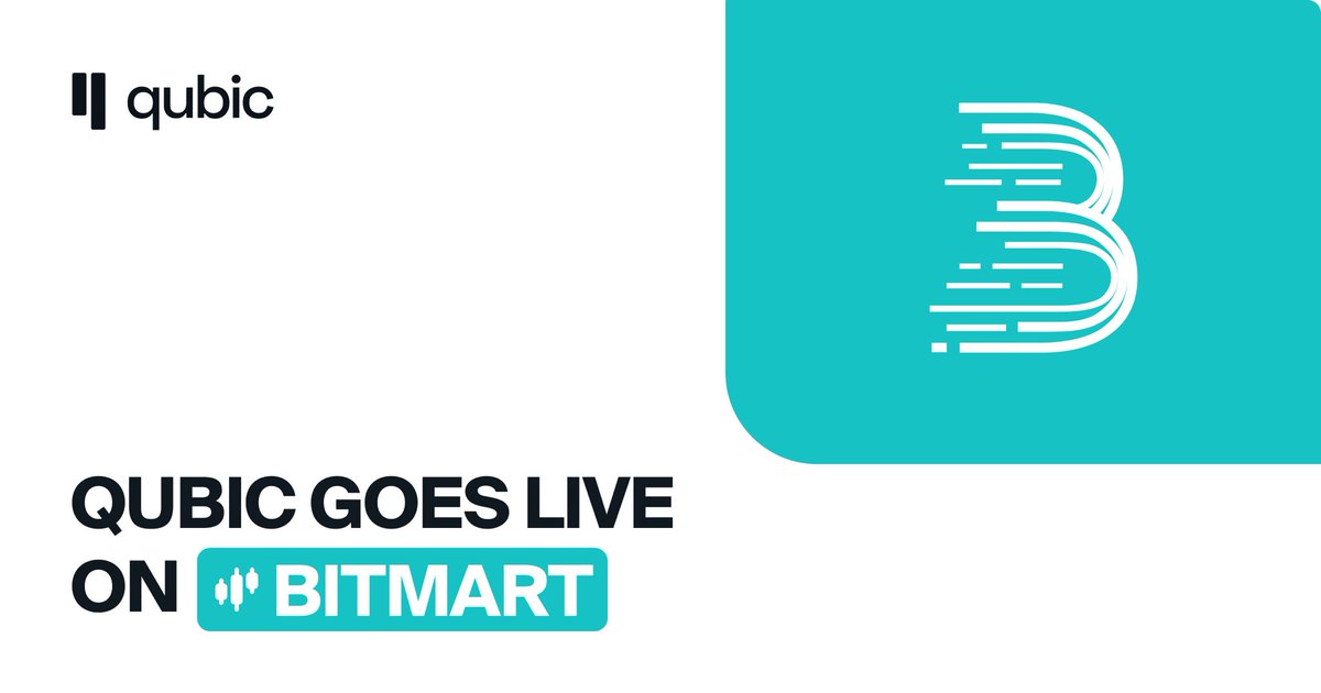 Bitmart lists Qubic 🇺🇸

The LFG crew is pleased to announce that the $QUBIC/USDT pair will go live on Bitmart today.

Bitmart is a top 20 exchange with access to the USA market* (except for such states as Connecticut, Georgia, Hawaii, New Mexico, New York, Washington). 

With
