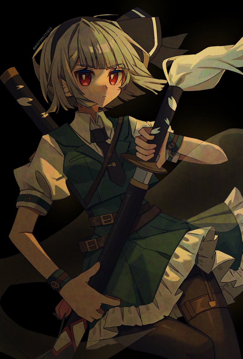ahAI7VIMvT31613's tweet image. #東方Project #魂魄妖夢