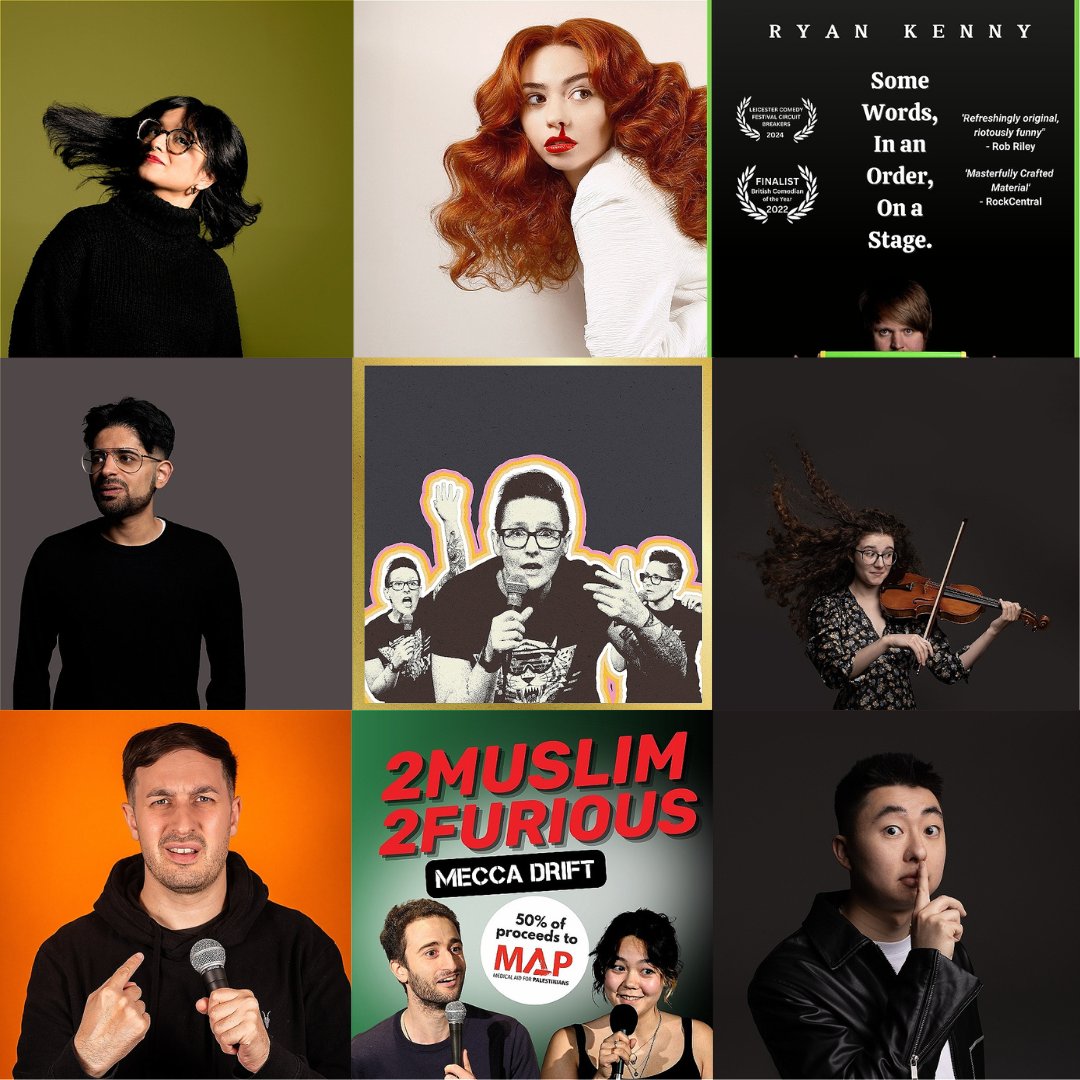 Our Circuit Breakers programme gives new talent the chance to hone their skills by performing at the festival. We have no less than 9 previous alumni returning with shows this year - not something to be laughed at!

👉Head to comedy-festival.co.uk to see them back in action!