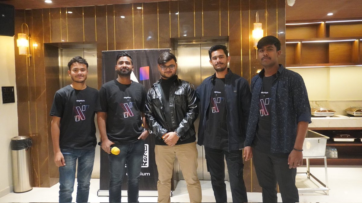 0xVipin's tweet photo. On Jan 25th, as part of @og_guild we explored the transformative @Alephium_India ecosystem scalable, secure and developer-friendly. From sharded UTXO models to decentralized smart contracts, the event showcased how community drives Web3 innovation.!
 #Alephium #OGuild #Web3 https://t.co/IbX2Io7v7R