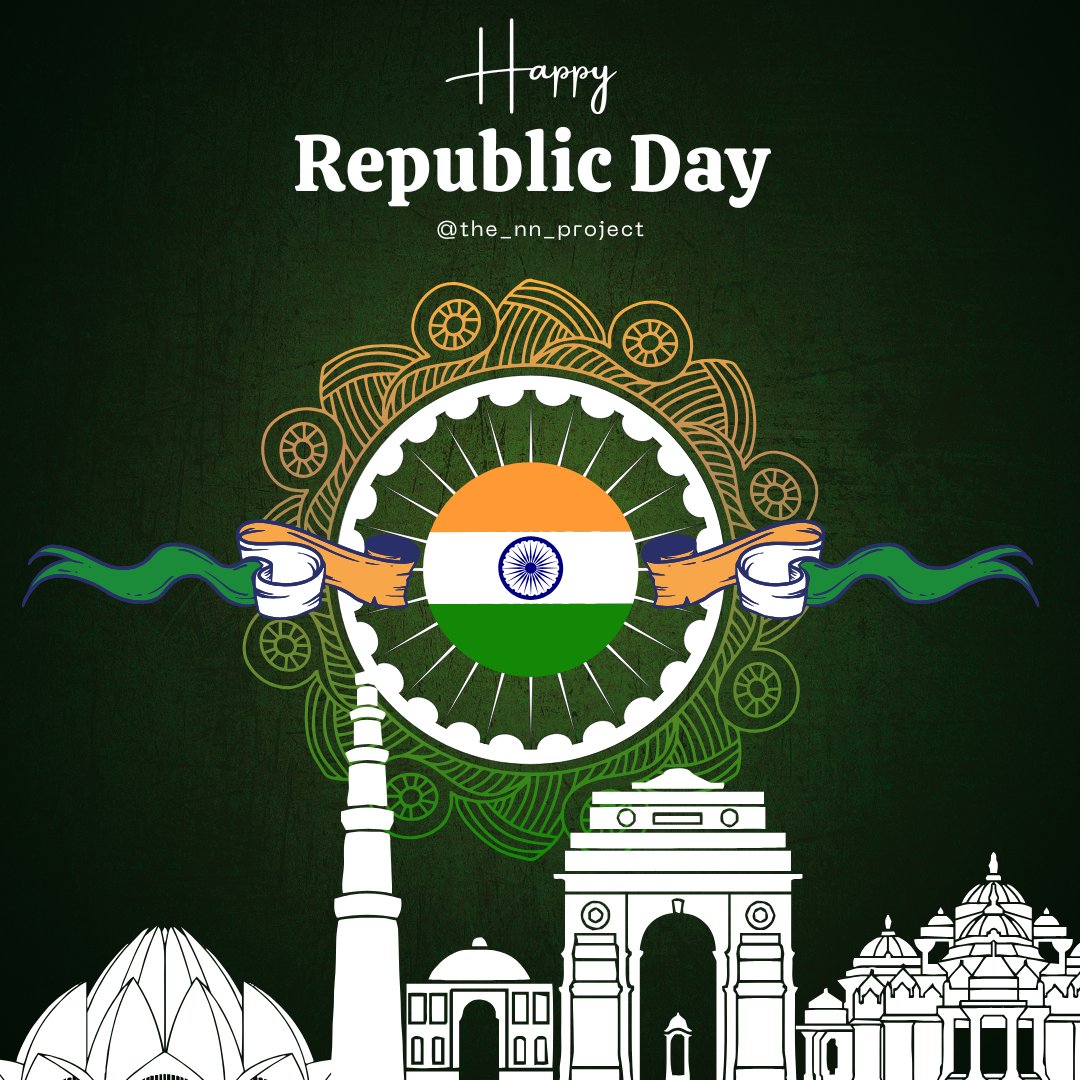 thennproject's tweet photo. Happy Republic Day

#RepublicDay2025 #RepublicDayIndia #holiday https://t.co/zYdID8rKKy