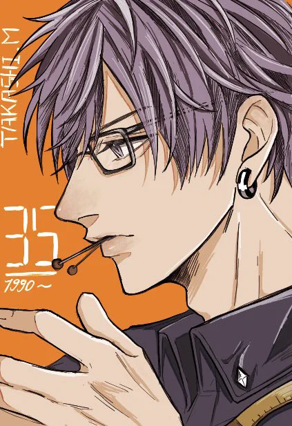 絵チャで描いたデザイナー(35)と(30)👓 