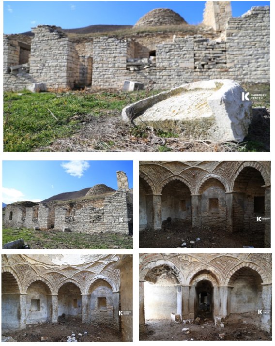 The Gulabli village (Aghdam district 🇦🇿) was occupied by Armenian🇦🇲 armed forces on September 4, 1992. 
During the occupation, armenian vandals devastated the village, turning it into ruins.