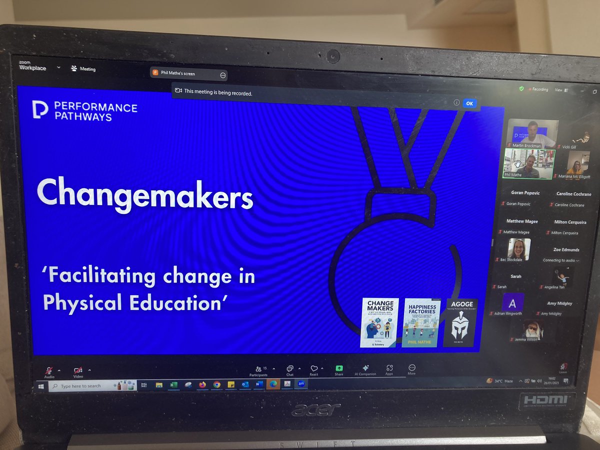 Sunday afternoon CPD 😊 <a href="/PhilMathe79_PE/">ChangeMaker</a> <a href="/PePathways/">Performance Pathways</a>