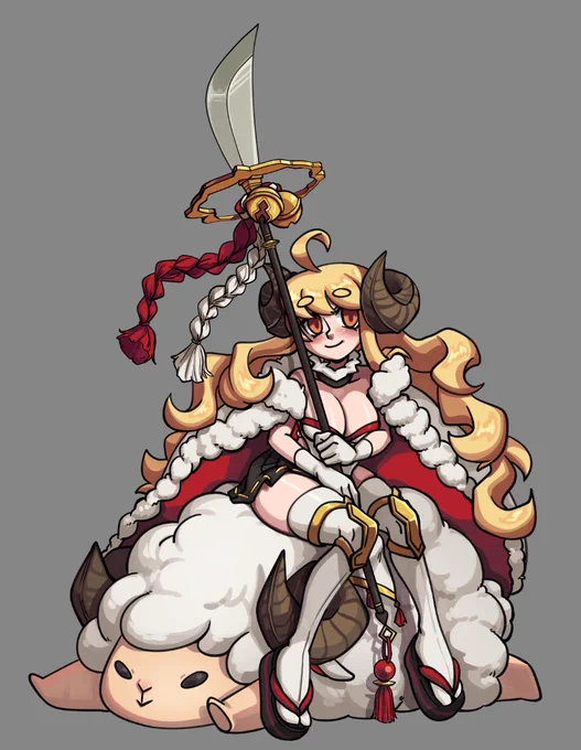 Sheep girlie #GBF #GranblueFantasy 