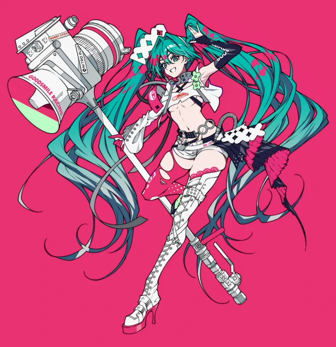 レーシングミク2025ver#レーシングミク 