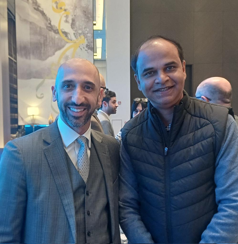 His Excellency the *Minister of Health* Dr.Ahmad Abdulwahab AI-Awadhi, at *Dasman Diabetes Institute Advanced Diabetes Care Summit* at Waldorf Astoria Hotel, *Kuwait* 23-25 Jan 2025.
Thank you for the Academic Invitation 🙏