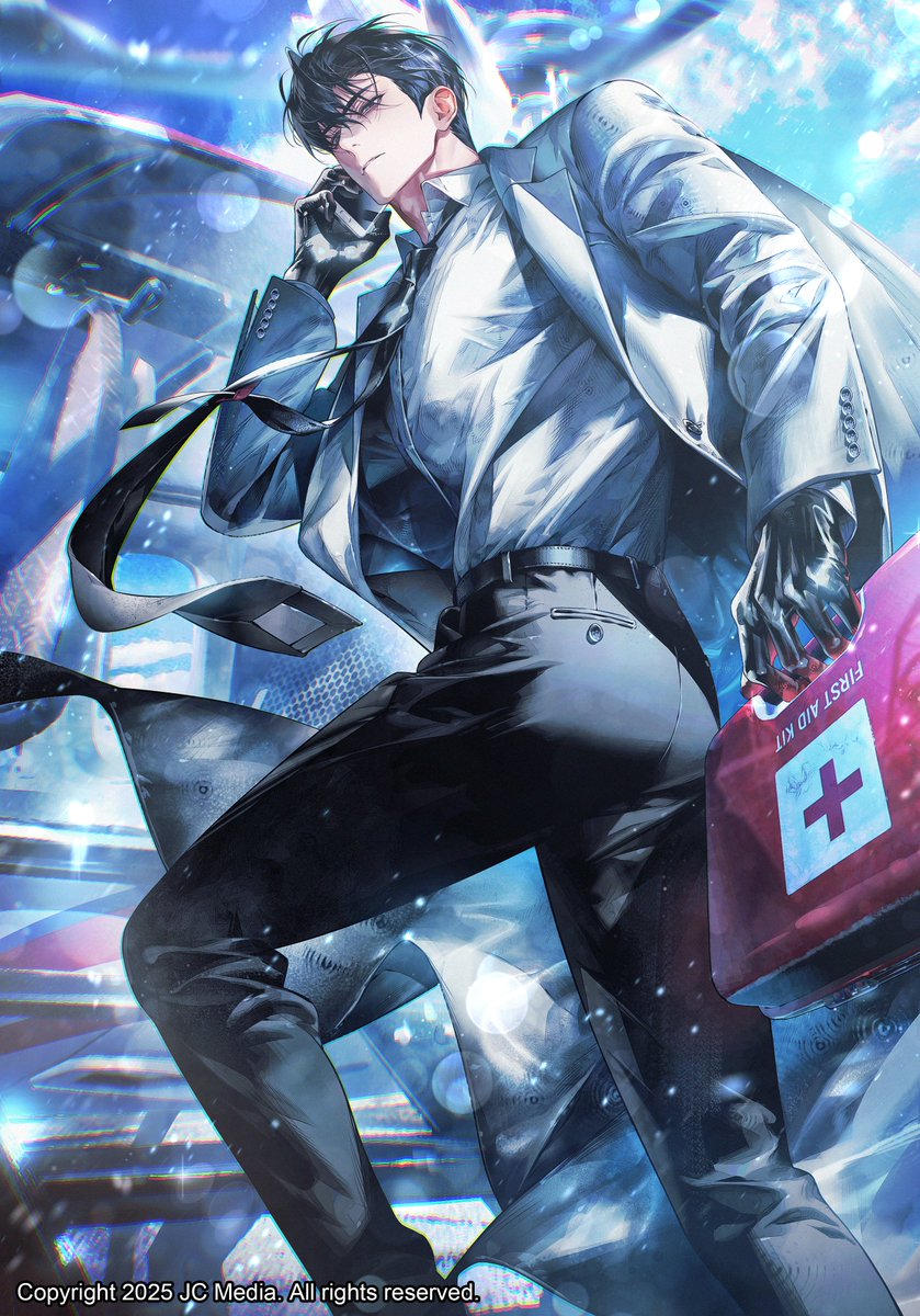 한산이가 작가님의 <중증외상센터 : 골든 아워> 표지 일러스트를 작업했습니다!🏥