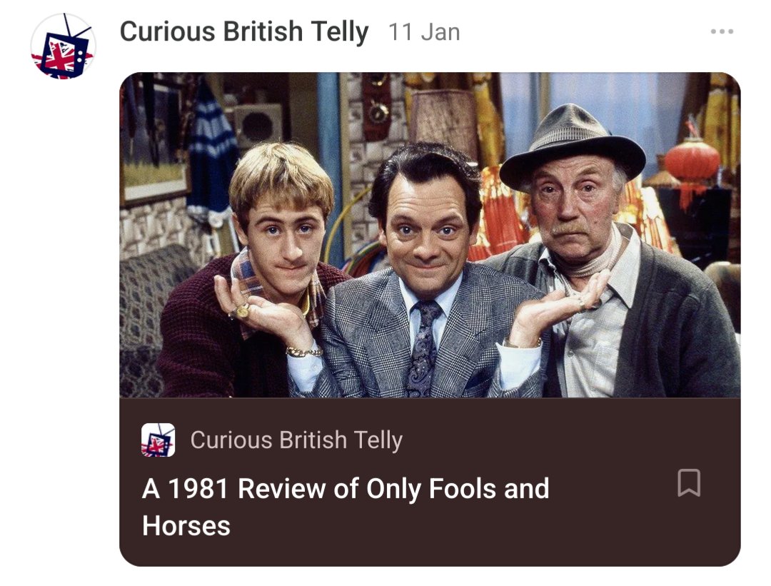 CuriousBritishTelly (@curiousuktelly) on Twitter photo Don't forget to take a peek at the Curious British Telly Substack substack.com/@curiousbritis… chockablock with vintage telly goodness and nutrition - subject to regional variations. Don't forget to take a peek at the Curious British Telly Substack substack.com/@curiousbritis… chockablock with vintage telly goodness and nutrition - subject to regional variations.
