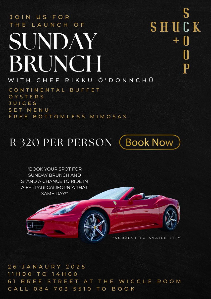 Wiggle Cape Town (@wigglehire) on Twitter photo Shout out to all the bitcoiners come join us <a href="/AdoptingBTCcpt/">AdoptingBitcoinCPT</a> for brunch this morning and get a chance to drive off in a ferrari. To the moon... Shout out to all the bitcoiners come join us <a href="/AdoptingBTCcpt/">AdoptingBitcoinCPT</a> for brunch this morning and get a chance to drive off in a ferrari. To the moon...
