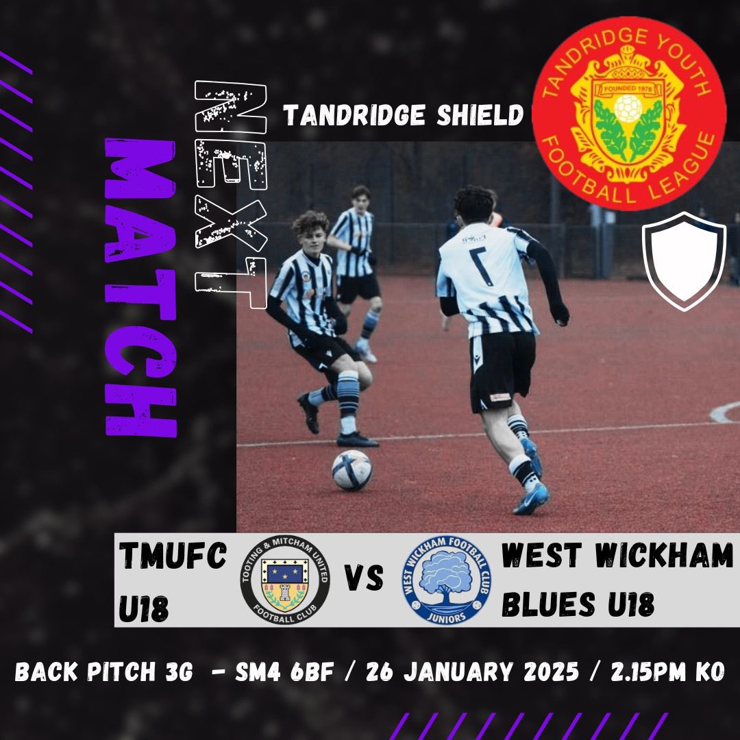 Our Under 18 sides are in action later today at Imperial Fields 3G Surface. We are competing in two cup competitions so any support for the young terrors would be greatly appreciated.