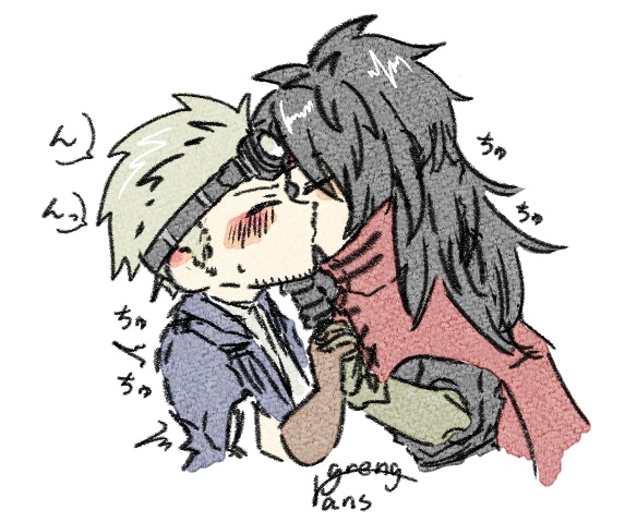 grangren2's tweet photo. 再掲⚰️🚬
ちゅ……… https://t.co/yszMPXICy4