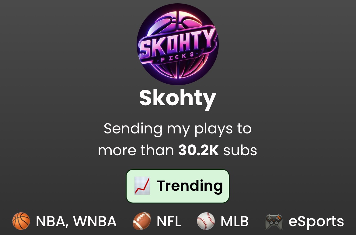 Skohty Picks tweet media