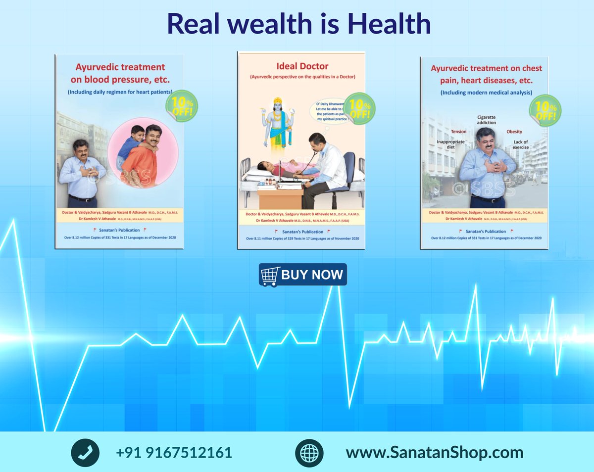 SanatanShop's tweet photo. #SundayVibes #HealthyEating 
Ayurveda is one of the oldest documented sciences &amp; knowledge of it is contained in books. They recommend prevention measures and provide medical advice to help people live without physical and mental illness.  

🛍️Buy now @ https://t.co/YoISYU0Adz https://t.co/lr0nl2Hqf6