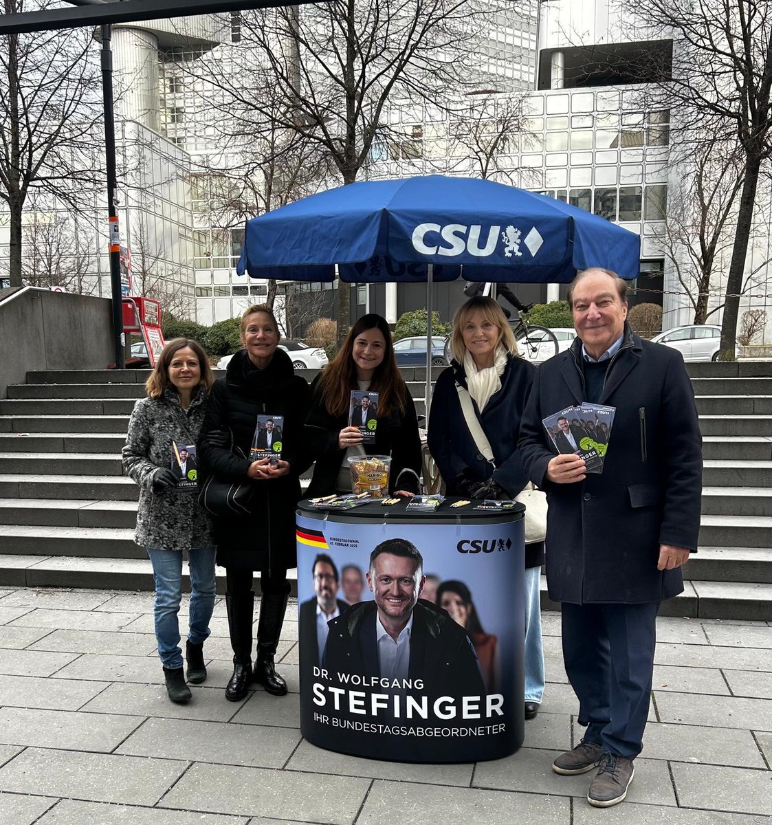 #Wahl2025 #München-Bogenhausen für #CSU #WolfgangStefinger mit beiden Stimmen 👍👍