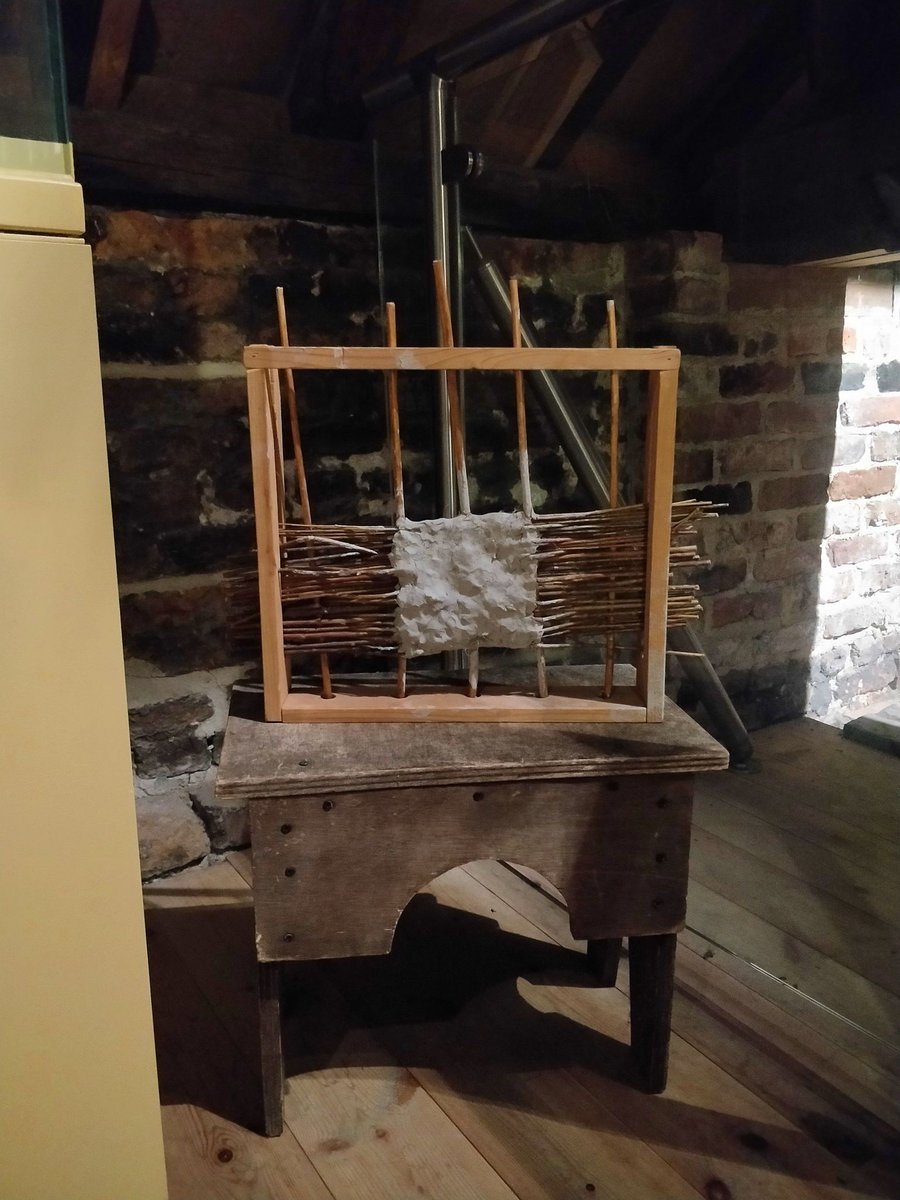 Have you ever wondered what Wattle and Daub feels like?

Well we've made some and you can have an up-close look and touch! And yes that is hair you can see poking out! Horse hair to be precise - we're nothing if not historically accurate!

This tactile addition is in our attic!