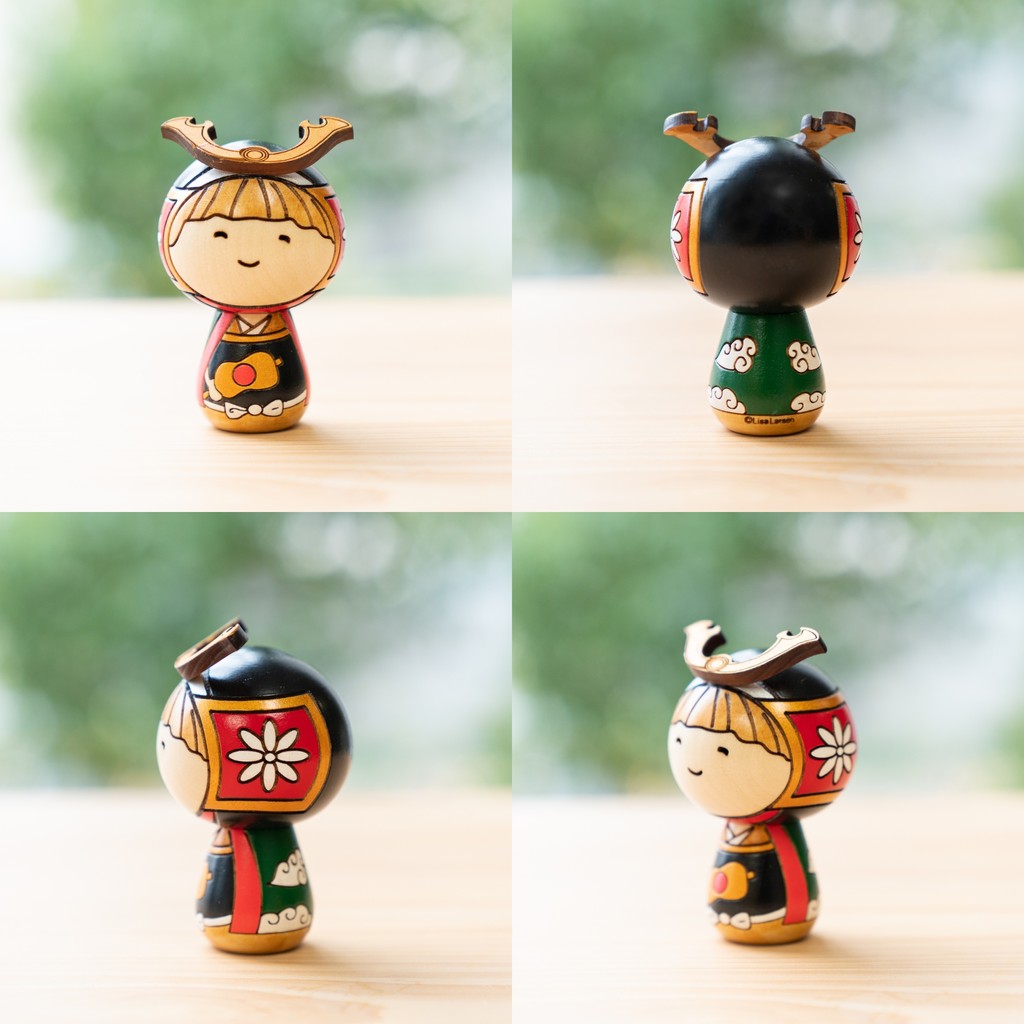 ⁄ こけし ペレ リサラーソン 未使用 コケシ スティナ こけし（ペレ