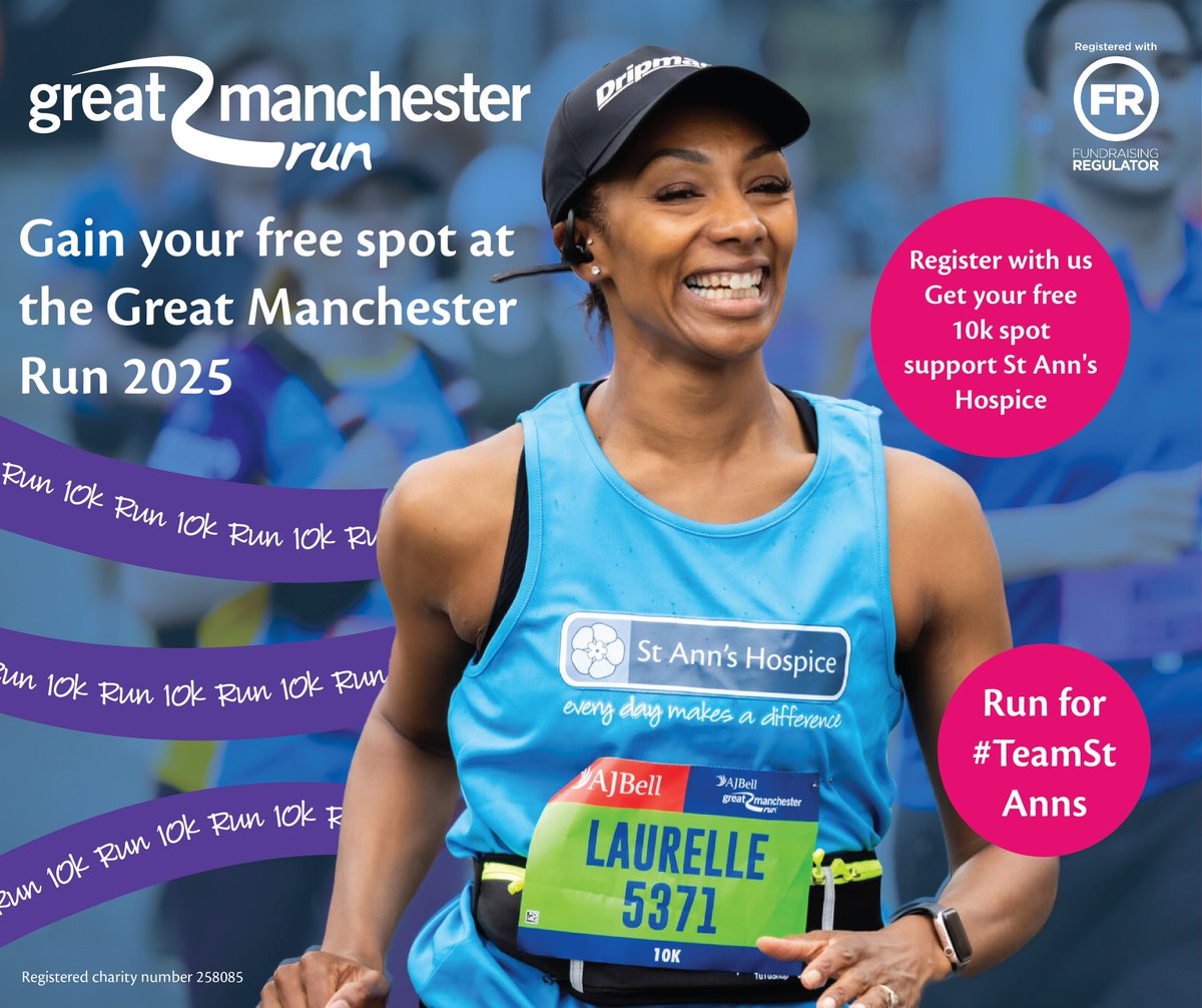 Join us at one of the best running events in the country! 

We’re proud to offer our supporters free places for the 10k run – what are you waiting for? 

Register here: buff.ly/40pW5kl