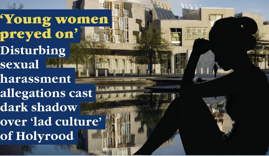 HannahMargBrown's tweet image. I’ve been speaking to women across Scotland’s political parties about sexual harassment and many had a story to tell.
All accounts anonymous. Many fearful to speak up.
Investigation for @heraldscotland
heraldscotland.com/news/24883630.…