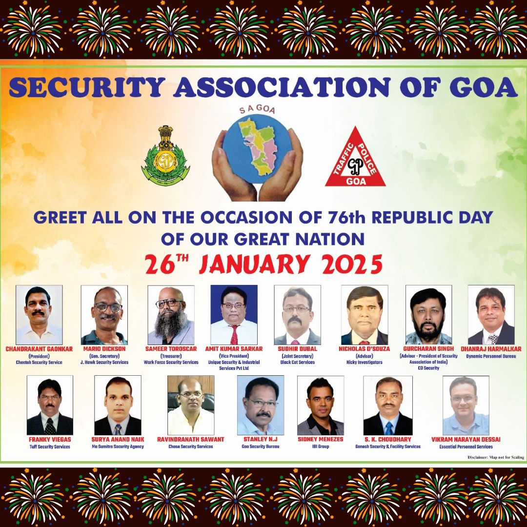 JHawkSecurity's tweet image. Our message from SA GOA in 2025 reminds us to give back to society. Let’s work and opportunities together to make it remarkable.
#RepublicDayIndia #India #Jhawksecurity #RepublicDay2025