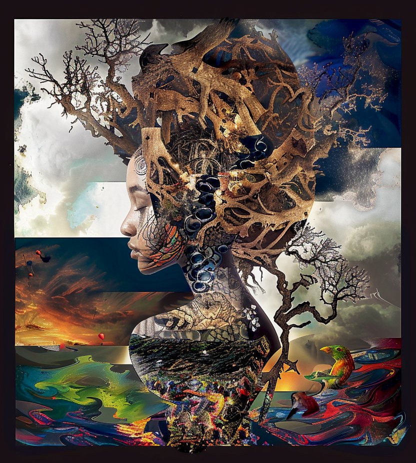 Amazing artists need patrons🤗
I have just collected 
"Soulmates" 1/1 at 46 #xtz
"Balance" 10 at 4 #tezos
"The power of silence" 5 at 5 #tez
"Universal connection" 5 ed at 8 $TEZOS
by <a href="/nartmmounir/">Mounir Ngoupayou</a> on <a href="/objktcom/">objkt</a> 🥰

objkt.com/tokens/KT1UDeW… 

#nft #AI #art #figurative