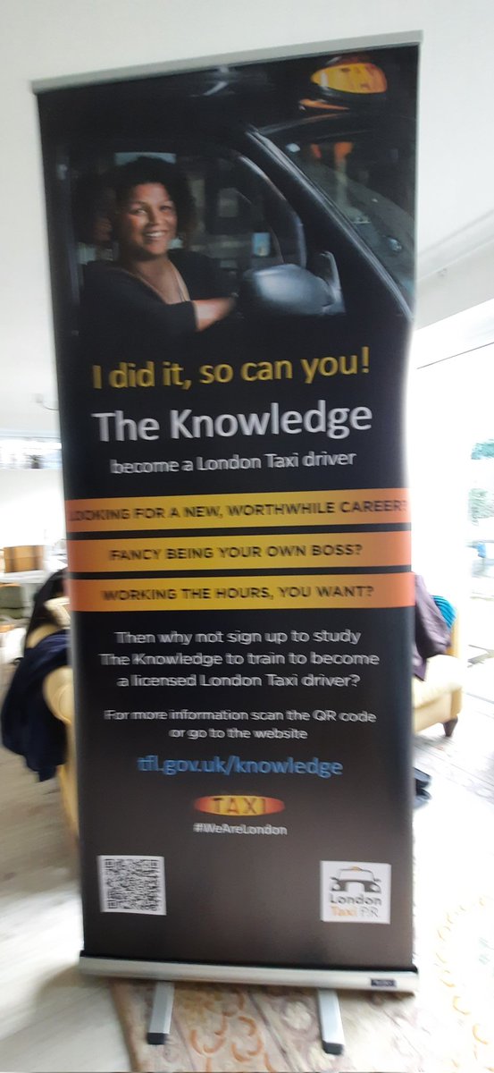 londontaxi_pr's tweet photo. @simonsquibb Excellent news. 
We've been consistently promoting the Knowledge, the test all students need to undertake to study to become a London Taxi driver (black cab). We're funded by donations/subscriptions &amp; have a v small budget. 
Would love a budget boost to see this👇 all over London https://t.co/B1FvJoo3Sy