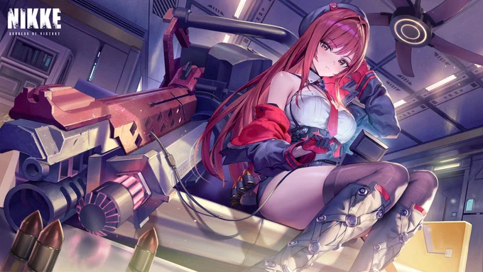 「勝利の女神:NIKKE」ラピ:レッドフードASMR用イラストを描かせていただきました #NIKKE  #ニケ  #メガニケ 