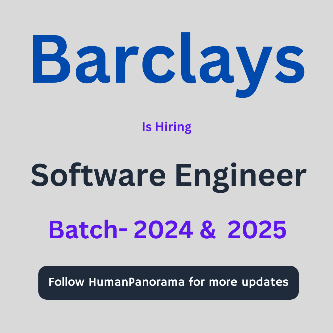 HumanPanorama's tweet photo. Barclays is Hiring Frontend Developers for 2024-2025! 🎉
🔹 Experience: 0 - 1 Year
🔹 Salary: ₹12 - 18 LPA
🔹 Apply Here: https://t.co/MUhb2p5nUP

Hashtags:
#FrontendDeveloper #BarclaysHiring #SoftwareEngineer #TechCareers #Hiring2024 #HumanPanoramaJobs #JobAlert #ITJobs https://t.co/EtMqM7ar9e