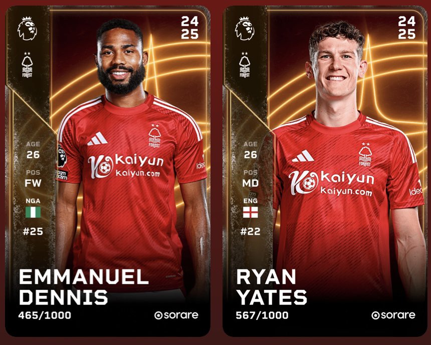 Pinnee_'s tweet image. 🔥 Next #Sorare Giveaway - again 2 Winners 🔥

Enter -&amp;gt; Retweet, Follow, Like

🌪️ 2x Nottingham Cards 🌪️
🌪️ 2x Bremen Cards 🌪️

Winners will be drawn 29.01.