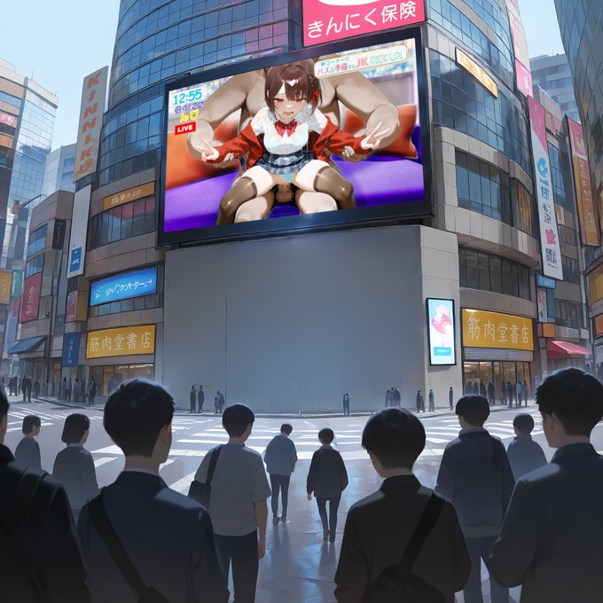 信号が、青に変わりました。左右の安全を、確かめてから渡りましょう。 