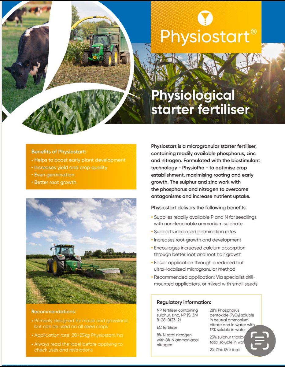 Want to make more profit margin from your 2025 Maize Crop….. check Physiostart out
✅ Proven over many seasons
✅NPSZinc Micro Granular Starter Nutrition
✅Increases Crop Establishment
✅Increase Yield &amp; Crop Profit Margin
Contact us or you local Distributor