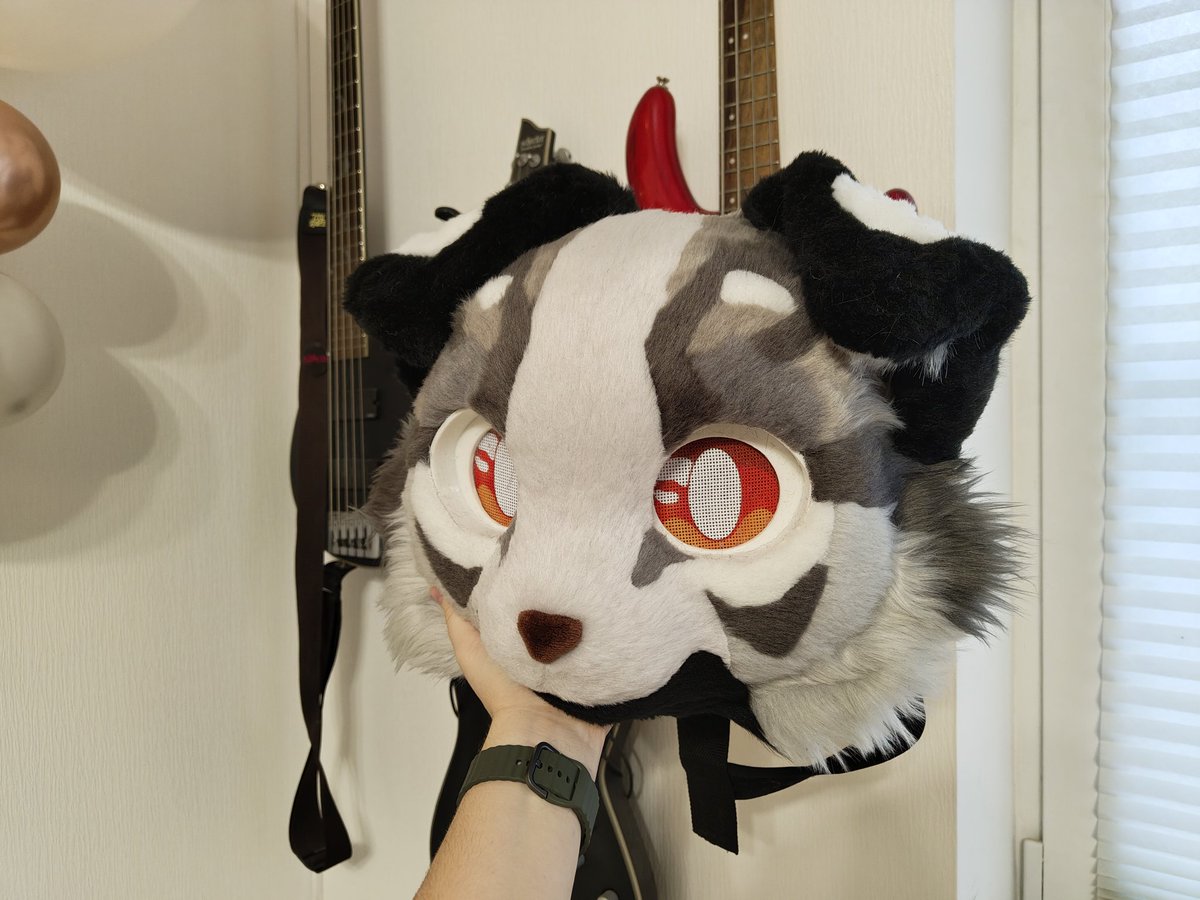 CFerretCraft's tweet photo. WIP 😸❤️ 

#furry #fursuit #kemono https://t.co/lWzWRIEQ0o
