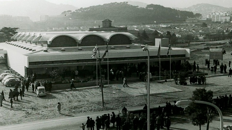 Inauguració del Mercat de la #Guineueta, el 26 de gener de 1965.

#TalDiaComAvui fa 60 anys.