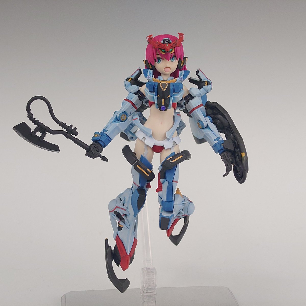 と言う訳でですね。30MSジークアクスは昨夜完成していたのですよ