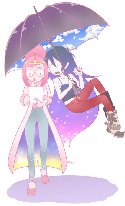 #最近フォローした人は知らない過去絵を晒す今日はカートゥーン系のこの辺アドベンチャータイムスティーブン・ユニバーススター・バタフライほら私昔からこのセーター大好きなんだって 