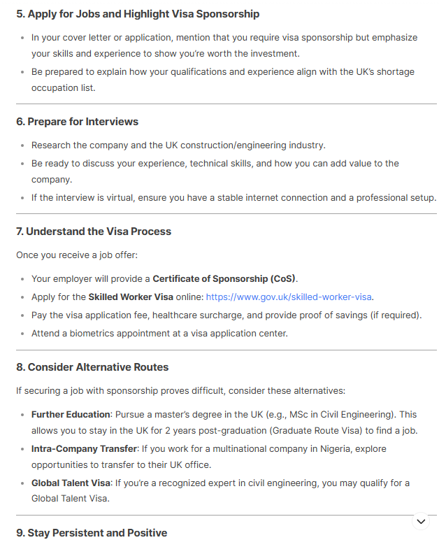 taadelodun's tweet photo. I asked DeepSeek-R1, "How can I get a civil engineering job with visa sponsorship in the UK from Nigeria?"

The results 🤯

"If you’re a high agency person, there’s never been a better time to be alive." - @naval 

You better Open a Free DeepSeek and ChatGPT account fast!

https://t.co/ZBOCHiNIOp
https://t.co/3draFS9AEO