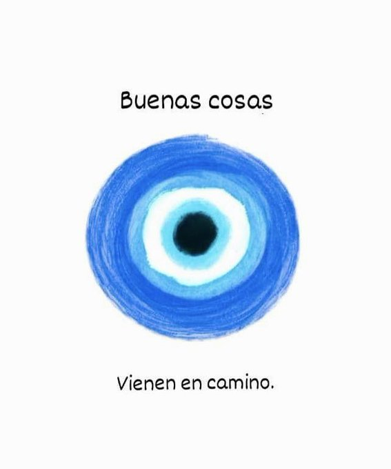 buenas cosas vienen en camino.