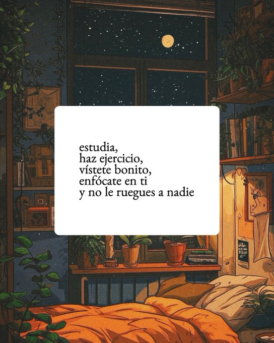 enfócate en ti.